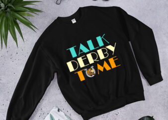 RD Talk Derby To Me Funny Horse Racing Derby Race Owner Lover T-Shirt