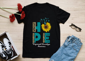 RD-Trigeminal-Neuralgia-Awareness-Shirt,-Teal-Hope-Sunflower-T-Shirt,-Trigeminal-Neuralgia-Warriors