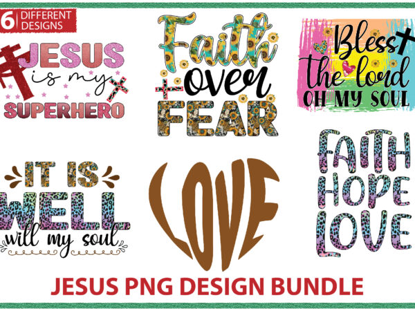 Jesus png sublimation bundle vector clipart