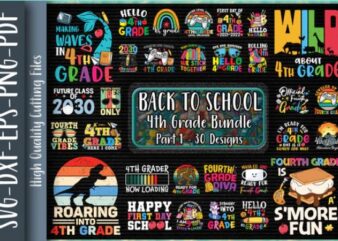 Back to School T-shirt Bundle ,Back to School Svg Bundle,SVGs,quotes-and-sayings,food-drink,print-cut,mini-bundles,on-sale Girl First Day of School Shirt, Pre-K Svg, Kindergarten, 1st, 2 Grade Shirt Svg File for Cricut & Silhouette, Png,Hello