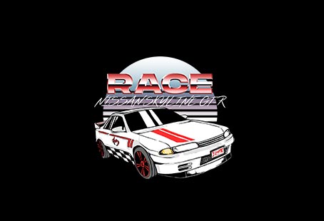 Nissan skyline gt-r T shirt vector artwork Nissan skyline gt-r T shirt vector artwork