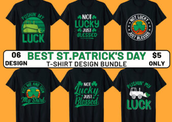 St Patrick’s day, St Patrick’s day t-shirt, St Patricks day t shirt design, Shamrock t shirt, Shamrock t-shirt design, St Patricks day bundle, St Patricks day vector, T-shirt design bundle
