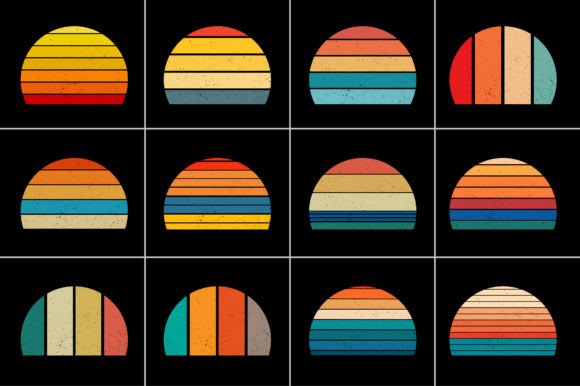 Sunset Retro Vintage Background Bundle,Sunset,Vintage,Retro,Sunset Bundle,Retro Vintage Sunset.Retro Sunset,Vintage Retro,Vintage Sunset,Retro Colorful Background,Vintage Colorful Background,Pod,T Shirt Elements,Vintage Circle Sunset,retro Circle Sunset,Sunset Graphic Design,Half Circle Vintage,Retro Striped Sunset,Vintage Striped Sunset,Distress Sunset