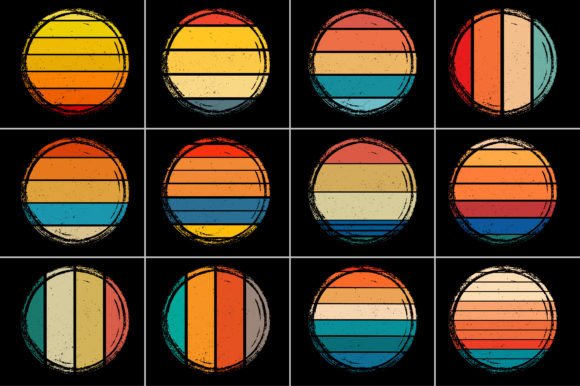 Sunset Retro Vintage Background Bundle,Sunset,Vintage,Retro,Sunset Bundle,Retro Vintage Sunset.Retro Sunset,Vintage Retro,Vintage Sunset,Retro Colorful Background,Vintage Colorful Background,Pod,T Shirt Elements,Vintage Circle Sunset,retro Circle Sunset,Sunset Graphic Design,Half Circle Vintage,Retro Striped Sunset,Vintage Striped Sunset,Distress Sunset