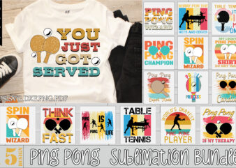 Ping Pong sublimation Bundle