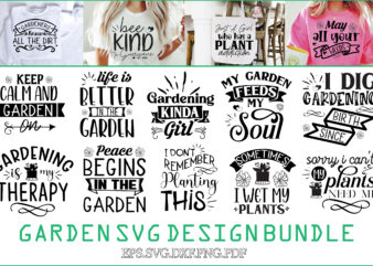 Garden Svg Design Bundle