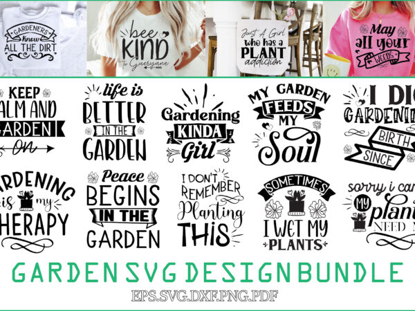 Garden svg design bundle