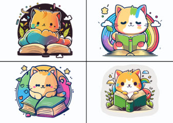 That’s What I Do I Pet Cats I Read Books And I Know Things T-Shirt Design Vector