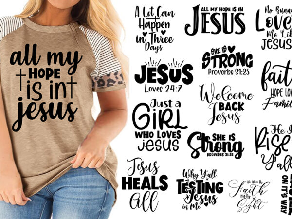 15 christian svg bundle, religious svg