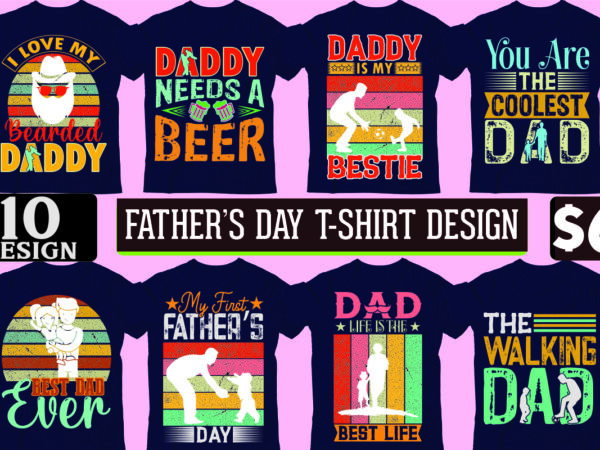 Father’s day t shirt design bundle , world’s best dad ever shirt, best dad gift, vintage dad t-shirt, father’s day gift, dad shirt, father’s day shirt, gift for dad,black father