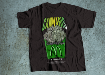 cannabis saved my life streetwear t shirt design |marrijuana weed 240 design