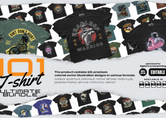 101 ultimate bundle T-Shirt Designs