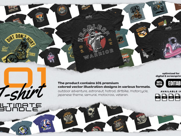 101 ultimate bundle t-shirt designs