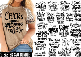 25 Easter SVG Bundle