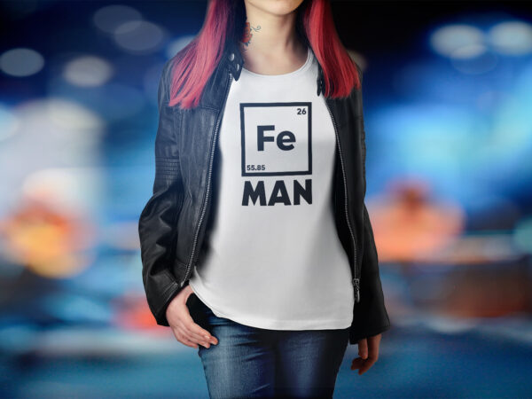 Feman | periodic concept t shirt design for sale