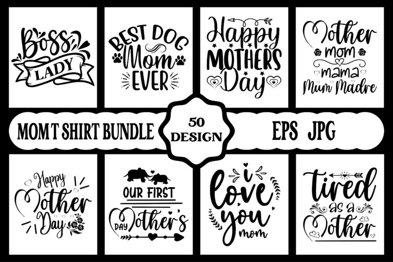 Mother’s day SVG Bundle 2023, INSTANT DOWNLOAD, Mother Svg, Digital Download, Mother’s Day Svg, mom life svg, Mother’s Day, Mama Svg