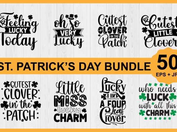 St.patrick’s day shirt bundle print template, lucky charms, irish, everyone has a little luck typography design shirt print template, typography design for shirt, mugs, iron, glass, stickers, hoodies, pillows, phone