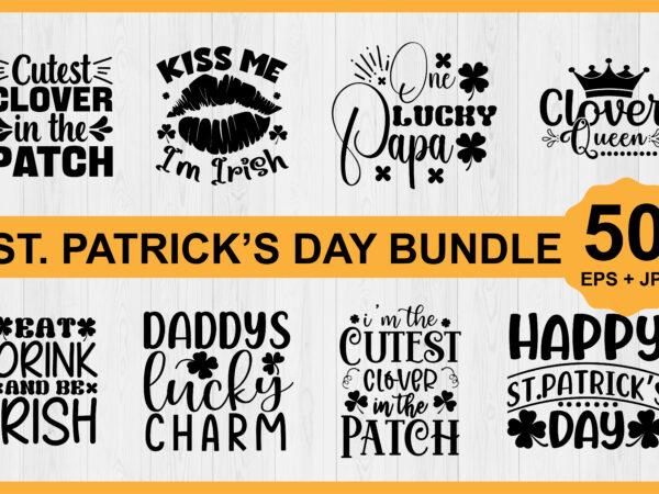 St.patrick’s day shirt bundle print template, lucky charms, irish, everyone has a little luck typography design shirt print template, typography design for shirt, mugs, iron, glass, stickers, hoodies, pillows, phone