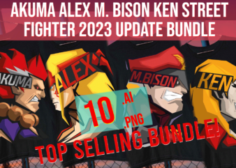 Akuma Alex M Bison Ken Street Fighter 2023 Update Bundle