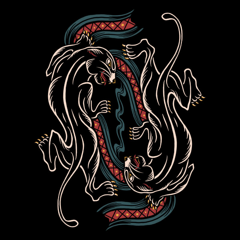 Best panther tattoo bundle for t-shirt