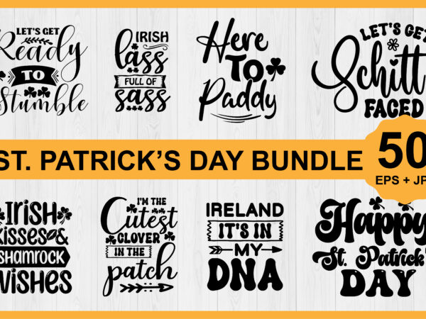 St.patrick’s day shirt bundle print template, lucky charms, irish, everyone has a little luck typography design shirt print template, typography design for shirt, mugs, iron, glass, stickers, hoodies, pillows, phone