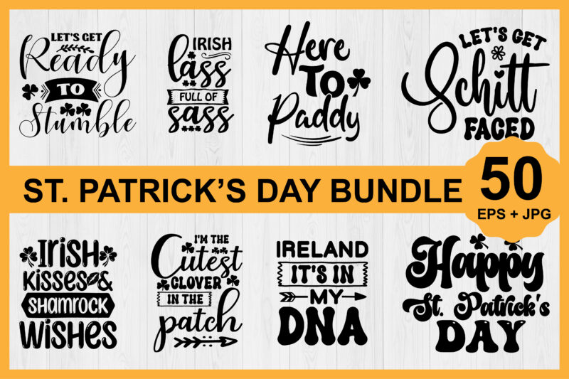 St.Patrick's Day Shirt Bundle Print Template, Lucky Charms, Irish, everyone has a little luck Typography Design Shirt Print Template, Typography Design For Shirt, Mugs, Iron, Glass, Stickers, Hoodies, Pillows, Phone