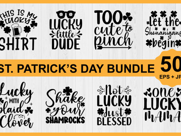 St.patrick’s day shirt design bundle print template, lucky charms, irish, everyone has a little luck typography design shirt print template, typography design for shirt, mugs, iron, glass, stickers, hoodies, pillows,