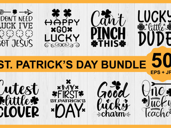 St.patrick’s day shirt design bundle print template, lucky charms, irish, everyone has a little luck typography design shirt print template, typography design for shirt, mugs, iron, glass, stickers, hoodies, pillows,