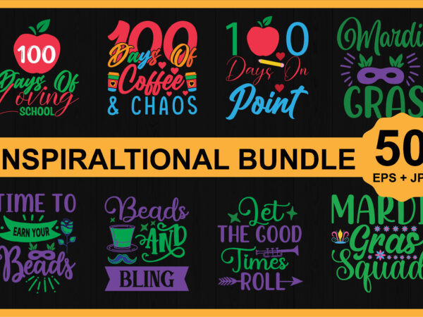 Happy 100 days of school and mardi gras shirt design bundle print template, typography design for kindergarten pre k preschool, last and first day of school, back to school day shirt.