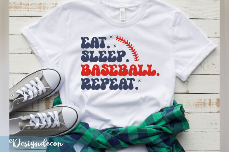 Baseball mom game day quotes retro groovy sublimation bundle svg t shirt vector file