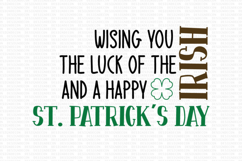 Happy St. Patrick’s Day Cute Quotes SVG Bundle