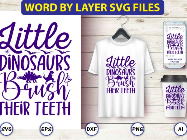 Little dinosaurs brush their teeth,dinosaur, png, svg,dinosaur svg bundle, birthday pack, jurassic park, kids dinosaur svg, dinosaur bundle svg,png, svg,dinosaur svg, dinosaurs clipart, baby dinosaur svg, jurassic clipart, dinosaur bundle t shirt vector graphic