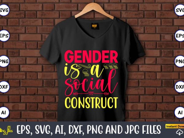 Gender is a social construct,rainbow,rainbowt-shirt,rainbow design,rainbow svg design,rainbow t-shirt design,rainbow svg bundle,weather svg,rainbow,rainbow svg, boho rainbow svg, baby rainbow svg bundle, pastel rainbow svg, rainbow with heart, digital download svg,kids,baby,png,printable,instant