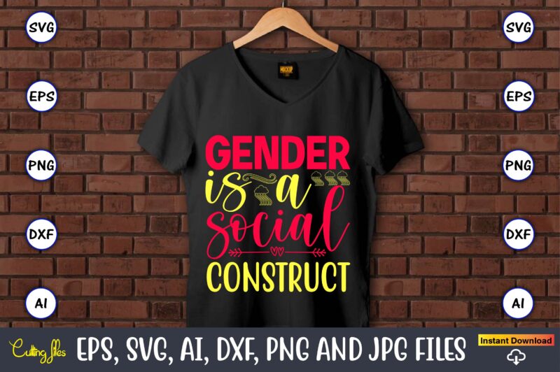 Gender is a social construct,Rainbow,Rainbowt-shirt,Rainbow design,Rainbow svg design,Rainbow t-shirt design,Rainbow SVG Bundle,Weather svg,Rainbow,Rainbow SVG, Boho Rainbow SVG, Baby Rainbow SVG Bundle, Pastel Rainbow Svg, Rainbow with Heart, Digital Download Svg,Kids,Baby,PNG,Printable,Instant