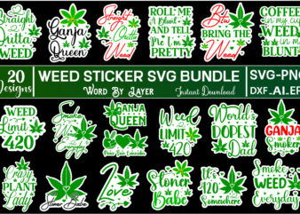 Weed Sticker SVG Bundle weed sticker svg bundle, weed sticker svg, weed sticker, weed sticker png, weed sticker svg bundle, weed sticker design, weed design, weed sticker bundle, sticker bundle,