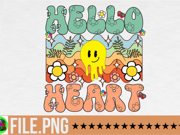 Hello heart png sublimation,retro spring png bundle, spring vibes png, flower spring png, spring quote png, spring saying, spring clipart, welcome spring sublimation,spring mouse friends png, magical flowers sublimation, checkered graphic t shirt