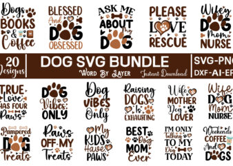 Dog Svg Bundle Dog Bundle SVG, Dog Mom Svg, Dog Lover Svg, Cricut Svg, Dog Quote, Funny Svg, Pet Mom Svg, Cut Files, Silhouette, Cricut Svg, Digital,Dog Valentine svg, Valentine