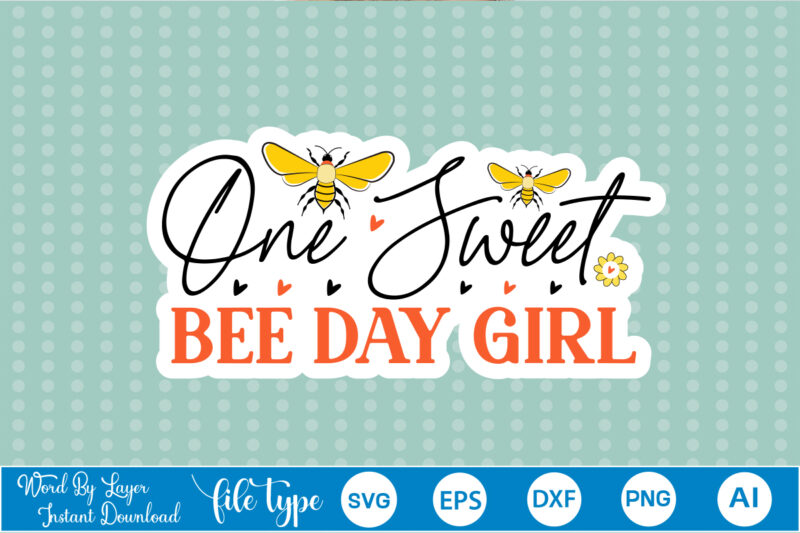 Bee Sticker Svg Bundle Bee Stickers Bundle Bee Sticker Bundle Honey Bee Sticker Bundle Print and Cut Stickers Printable Stickers Print and Cut Cricut Bees Stickers, Bee Stickers Bundle Bee