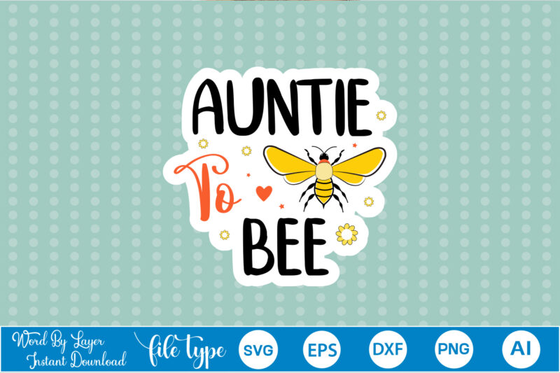 Bee Sticker Svg Bundle Bee Stickers Bundle Bee Sticker Bundle Honey Bee Sticker Bundle Print and Cut Stickers Printable Stickers Print and Cut Cricut Bees Stickers, Bee Stickers Bundle Bee