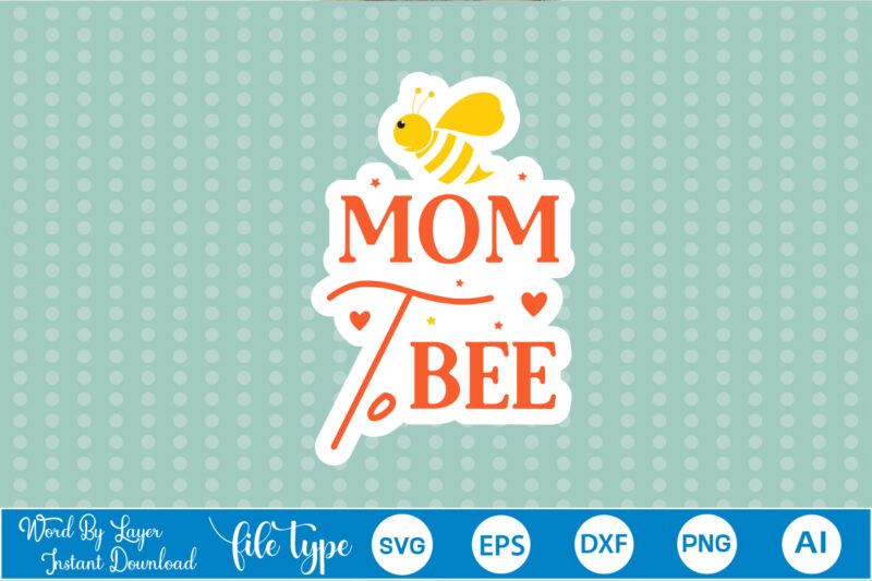 Bee Sticker Svg Bundle Bee Stickers Bundle Bee Sticker Bundle Honey Bee Sticker Bundle Print and Cut Stickers Printable Stickers Print and Cut Cricut Bees Stickers, Bee Stickers Bundle Bee