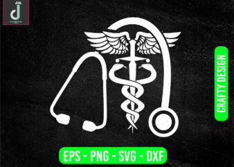 Stethoscope Dr RN svg design, doctor svg bundle design, cut files