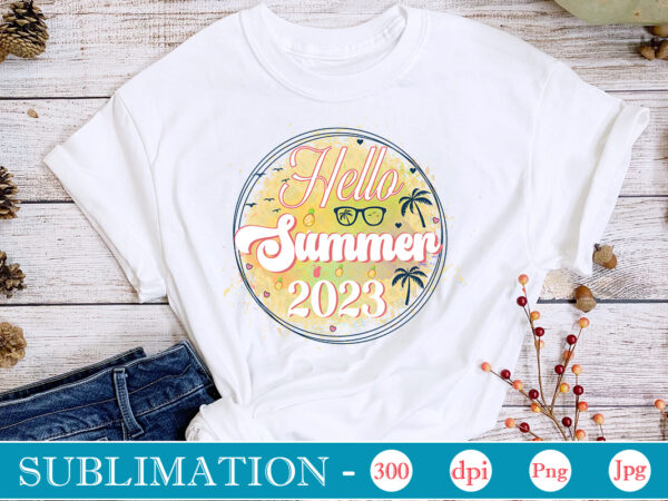 Hello summer 2023 sublimation,summer sublimation bundle, hello summer, beach life png, vibes peace, png designs, summer png, sublimation file, beach bundle, love summer,summer sublimation bundle, hello summer, beach life png,