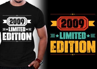 2009 Limited Edition Birthday T-Shirt Design