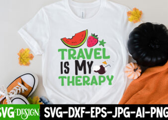 Travel is my Theraphy T-Shirt Design, Travel is my Theraphy SVG Cut File , Welcome Summer T-Shirt Design, Welcome Summer SVG Cut File, Aloha Summer SVG Cut File, Aloha Summer