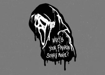 ghostface graffiti t shirt design template