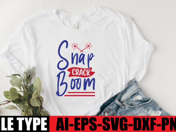 Snap crack boom t shirt template vector