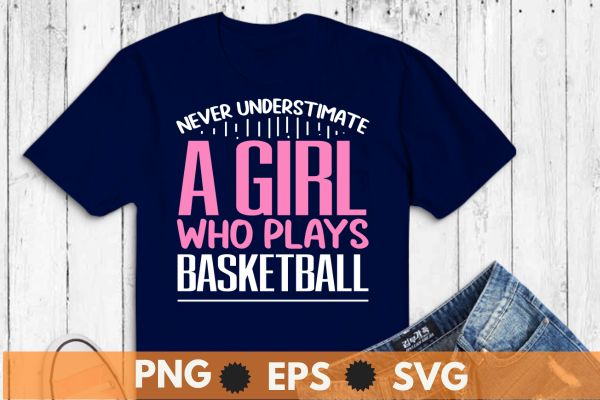Cool basketball for men women sport game basketball player t-shirt design vector