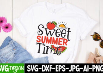 Sweet Summer Time T-Shirt Design, Sweet Summer Time SVG Cut File, Welcome Summer T-Shirt Design, Welcome Summer SVG Cut File, Aloha Summer SVG Cut File, Aloha Summer T-Shirt Design, Summer