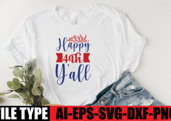 Happy 4Th Y’all graphic t shirt