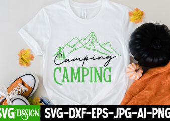 Camping T-Shirt Design, Camping SVG Cut File, Camping SVG Bundle, Camping Crew SVG, Camp Life SVG, Funny Camping Svg, Campfire Svg, Camping Gnomes Svg, Happy Camper Svg, Love Camp Svg,Camping